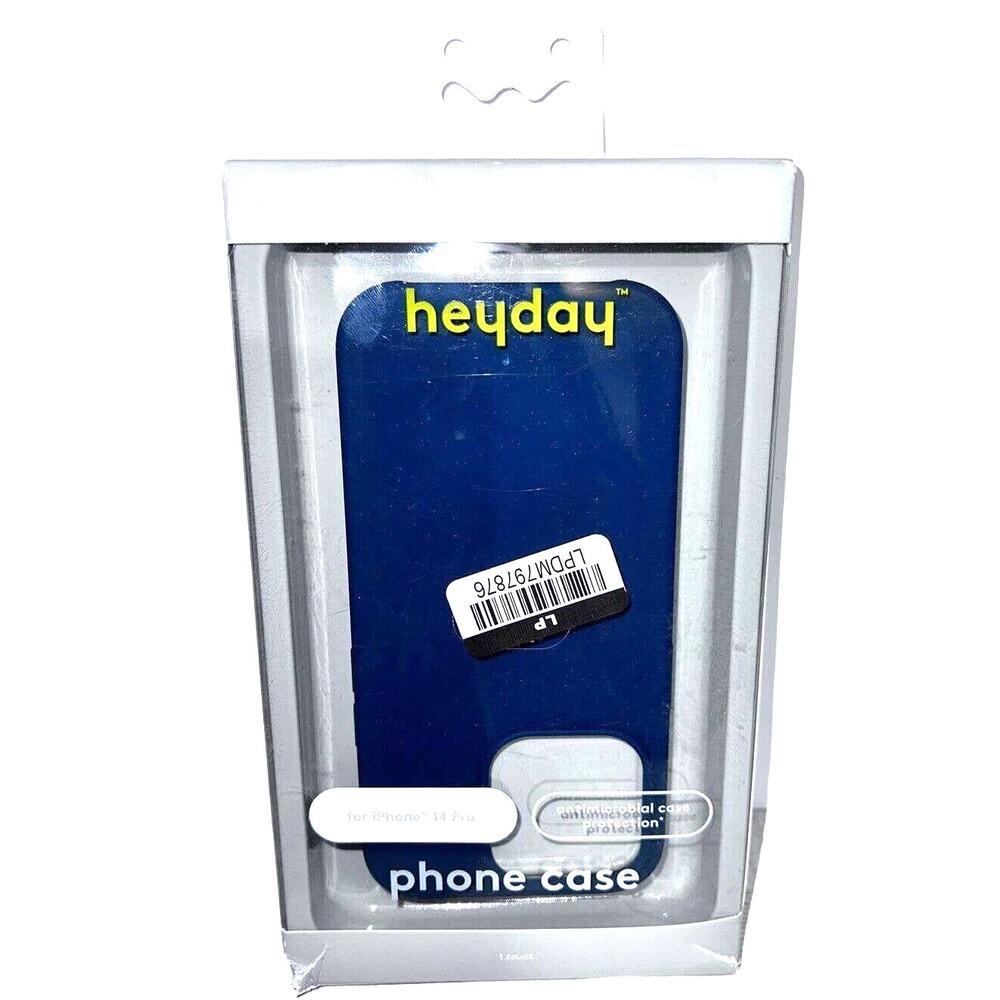 Heyday iPhone 14 Pro Antimicrobial Silicone Case Dark Teal Open Box